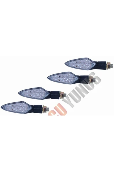 Led Sinyal Siyah [sarı Işık] [takım] Cg - 1