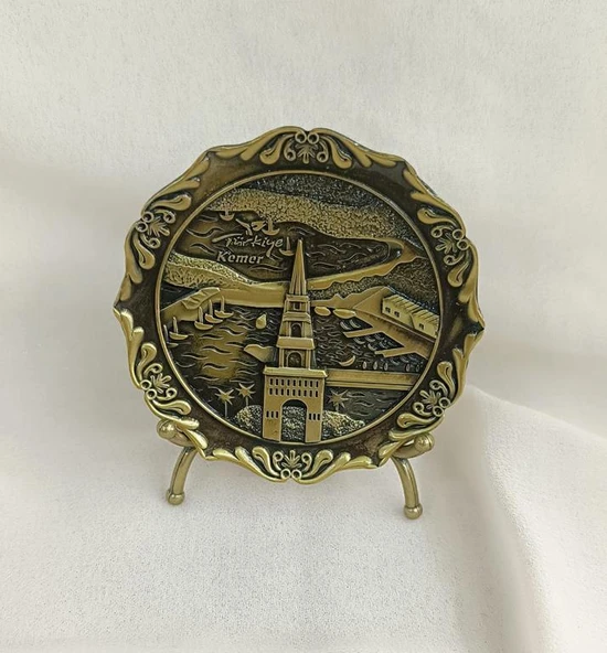 Magnet Mıknatıslı Standlı Ayaklı Metal Tabak Ofis Ev Masa Üstü Dekor - 3