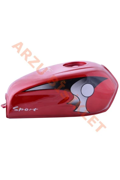 Benzin Deposu Kırmızı Cg 100 Sport