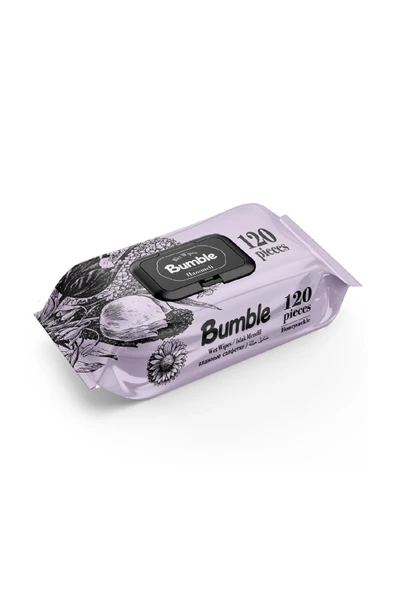 BUMBLE ISLAK MENDİL 120 Lİ (HANIMELİ)x12