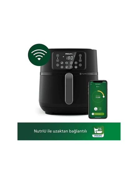 Philips Airfryer 5000 Serisi HD9285/96 XXL Connected 7.2 lt Yağsız Fritöz - 3