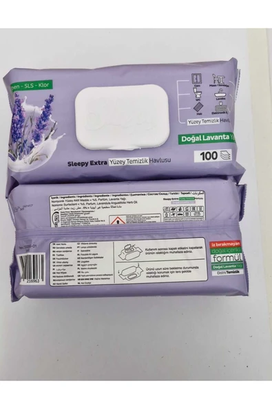 Sleeppy Extra Yüzey Temizlik Havlusu 100x2 Adet - 2