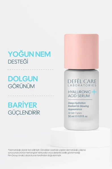 Hyaluronic Acid Serum Derin Nemlendirme Işıltılı ve Dolgun Cilt Görünümü (30 ml) - 2