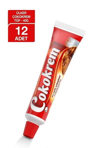 Çokokrem Tüp 40gr X 12 Adet