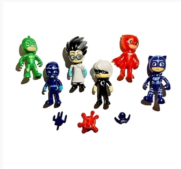 KUTULU 6'LI PJ MASK SAVAŞCI KEDİLER