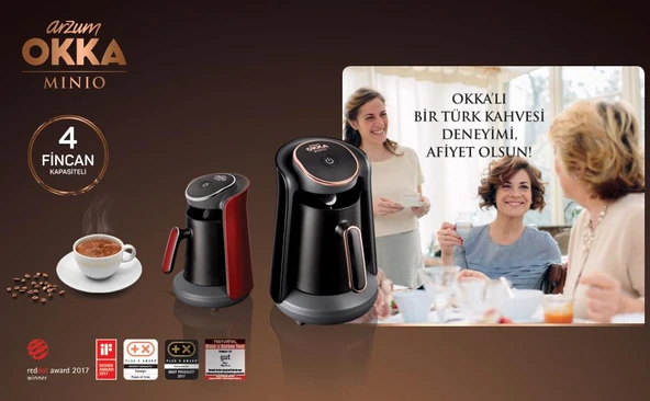 ARZUM OK004-T MINIO TOPRAK KAHVE MAKİNESİ - 8