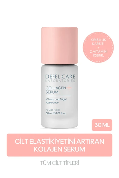 Kolajen Serum C Vitamin+ Canlandırıcı Parlaklık Veren Cilt Elastikiyetini Artıran Serum (30 ml)