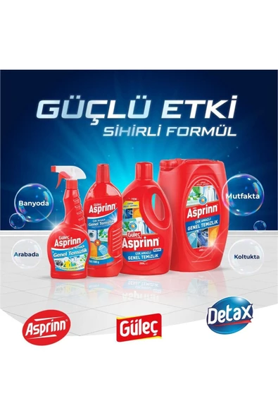 Asprinn Sprey Genel Temizlik 750 ml - 3