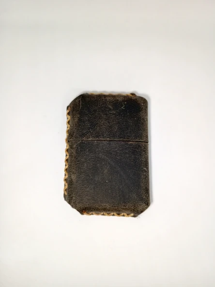 Hakiki Deri Kılıflı Benzinli Zippo Tarzı Çakmak - 5