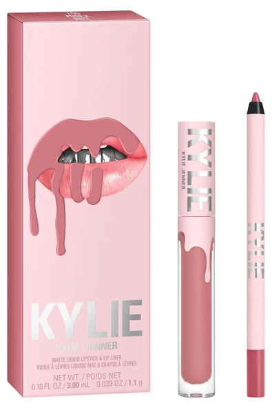 Kylie Dudak Kalemi ve Mat Likit Ruj Set 100 Possie K - Resim 6