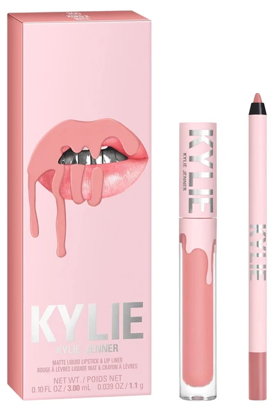 Kylie Dudak Kalemi ve Mat Likit Ruj Set 300 Koko K - Resim 6