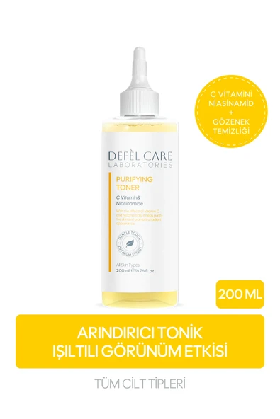 Arındırıcı Tonik  Arındırıcı ve Işıltı Veren Günlük Cilt Bakım Toniği (200 ml)