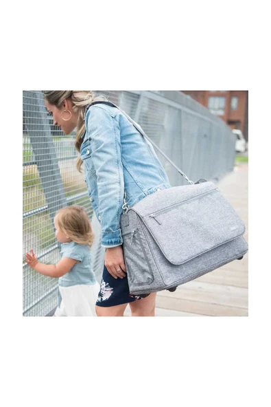 Bblüv Ültra Bebek Bakım Çantası Gri - 2