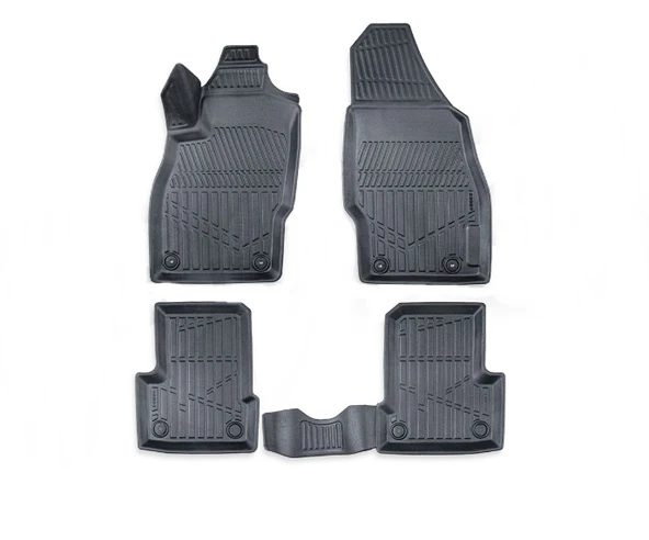 Opel Corsa D Uyumlu 5D Havuzlu Paspas 2006-2014