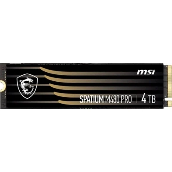 4TB MSI SPATIUM M480 PRO PCIE 4.0 NVME M.2 7400/7000MB/s
