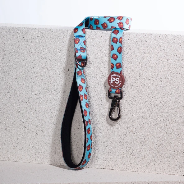 Pawstar Bears Köpek Gezdirme Kayışı 120 cm x 2 cm