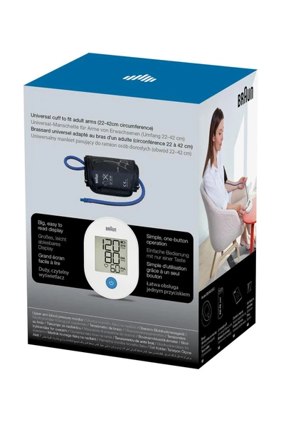 Braun ExactFit 1E BUA4000EU Koldan Tansiyon Ölçer