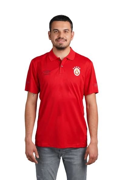 Galatasaray Orijinal 5 Yıldız Kırmızı Polo T-shırt TF0208