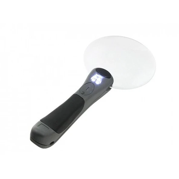 2 Led Işıklı 2.5X-90Mm Okuma Büyüteç - 4