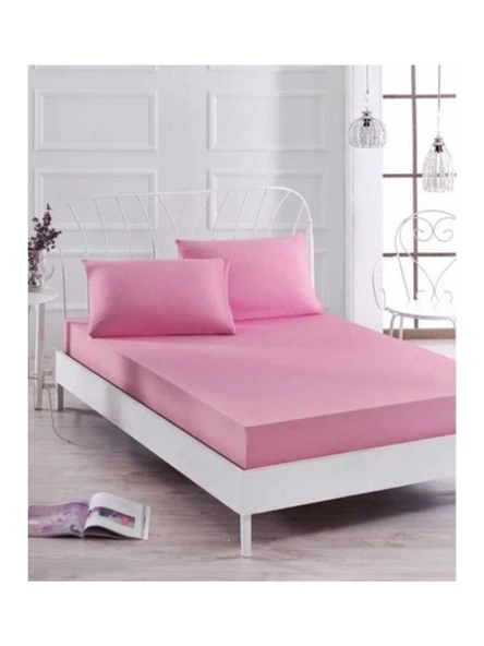 240X260 cm Çift Kişilik Battal Lastikli Çarşaf Seti %100 Pamuklu - 12