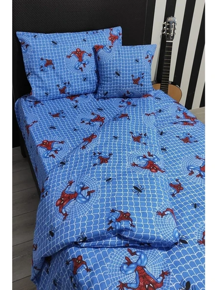 Tek Kişilik Örümcek Adam Nevresim Takımı