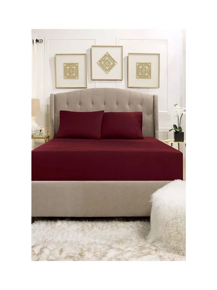 Çift Kişilik 140X200 Lastikli Çarşaf Seti %100 Pamuklu