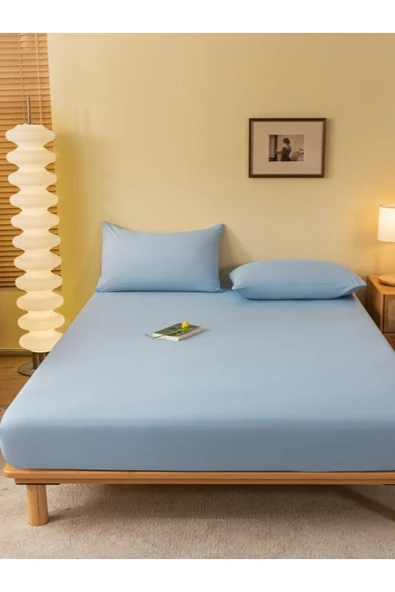 Çift Kişilik 160X200 Lastikli Çarşaf Seti %100 Pamuklu