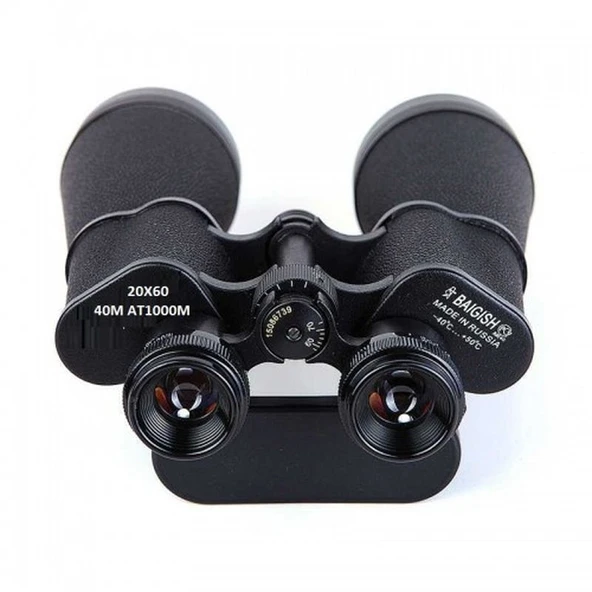 Baigish 20X60 Orjınal Rus  Çift Gözlü Metal Dürbün Komple Metal Dayanıklı Dürbün - 4