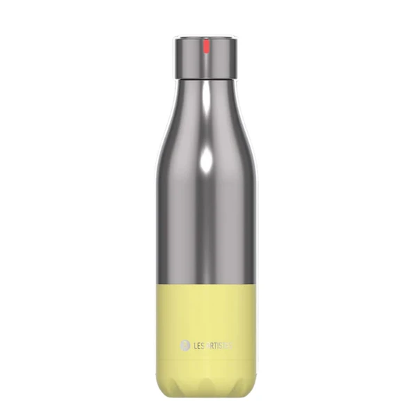 Les Artistes Paris Isı Yalıtımlı Çelik Termos 500ml Split Lemon  Sarı 500 ML - 7