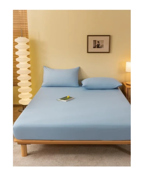 Tek Kişilik 100X200 Lastikli Çarşaf Seti %100 Pamuklu - 8