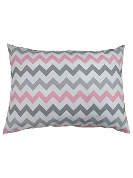 Zambak Tekstil 50X70 cm 2 Adet Zigzag Desen Yastıkkılıfı  Pamuklu