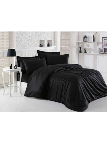 Zambak Tekstil King  Ultra Battal 240 x 260 cm  Pamuk Saten Nevresim Takımı