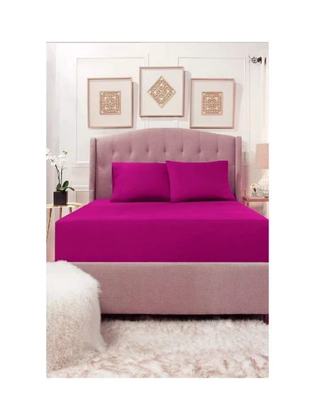 Tek Kişilik 120X200 Lastikli Çarşaf Seti %100 Pamuklu - 5