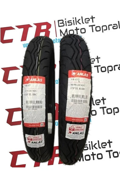 Irc Ybr125 Cbf 150 CB125 ACE TİTAN için 2.75-18 Ve 90/90-18 Irc Lastik Set