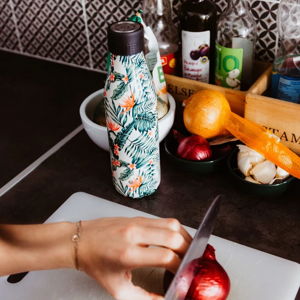 Les Artistes Paris Isı Yalıtımlı Çelik Termos 500ml Wellness  Çok Renkli 500 ML - 10