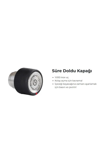 Les Artistes Paris Çelik Termos 280ml & 500ml Lid Sof Touch Kapak - 2