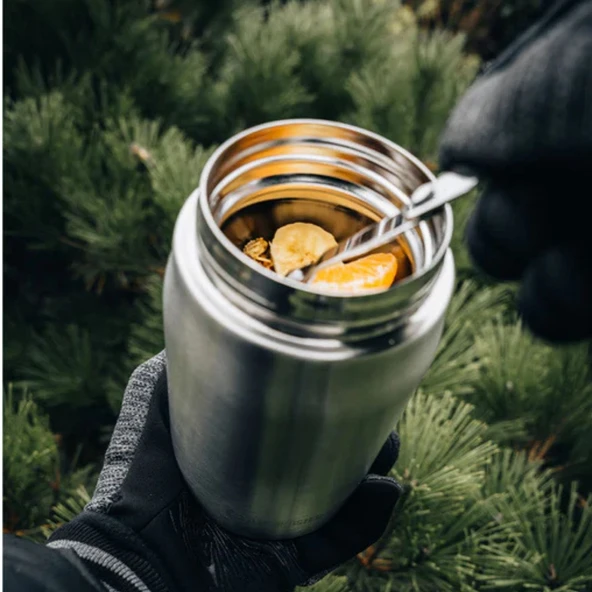 Les Artistes Paris Isı Yalıtımlı Çelik Termos Mug 350ml Split Black  Siyah 350 ML - 7