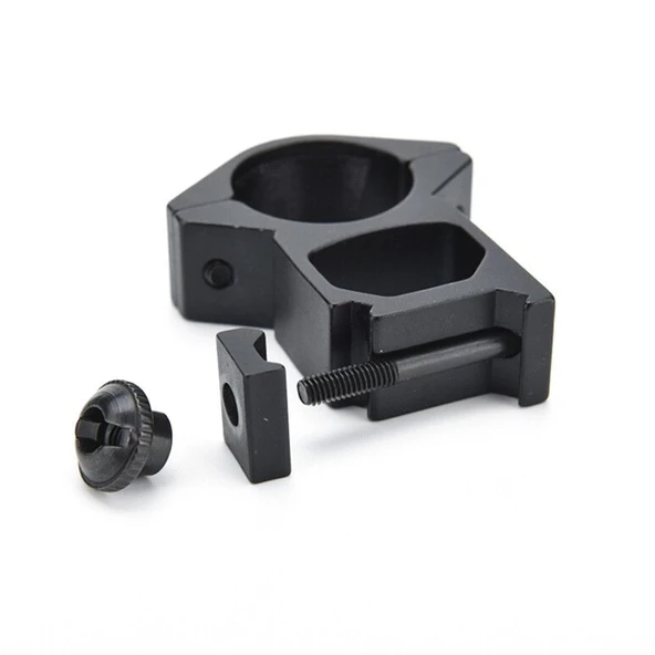 Dürbünü Lazeri Montaj Kelepçesi Çelik Alaşım 22Mm - 2