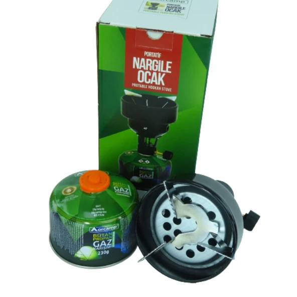 Nargile Ocağı - Orcamp - Siboplu - NO-192-230 + 230 gr Tüp - Resim 2