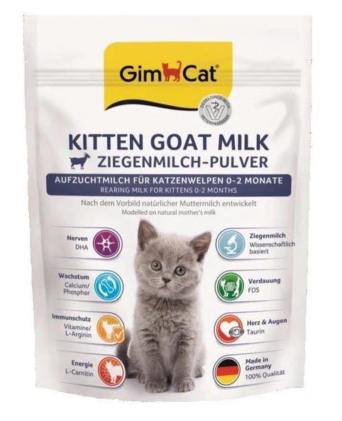 GimCat Kitten Goat Milk Keçi Süt Tozu 200 Gr