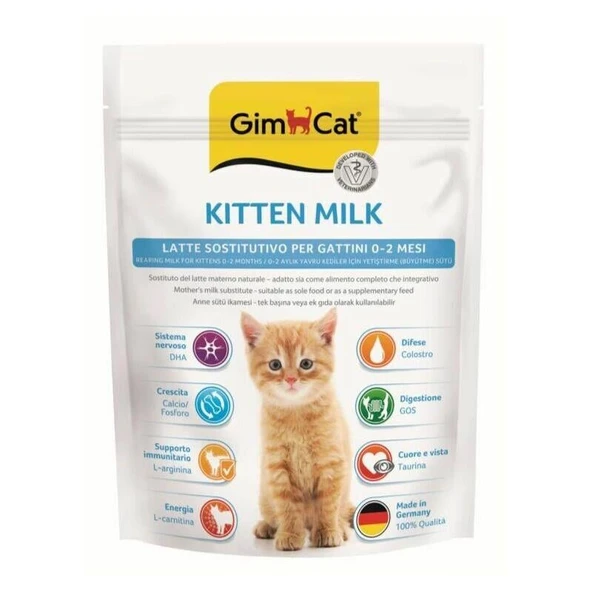 GimCat Kitten Milk- Yavru Kedi Süt Tozu 200 Gr