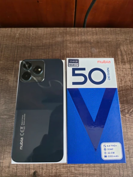 (OUTLET) Casper Nubia V50 Design 256/18 GB  Cep Telefonu