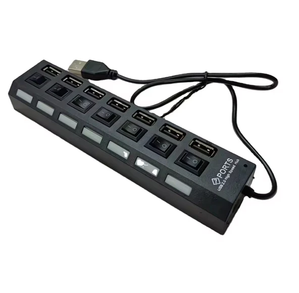 7 Port Usb 2.0 Swith Çoklayıcı Çoğaltıcı