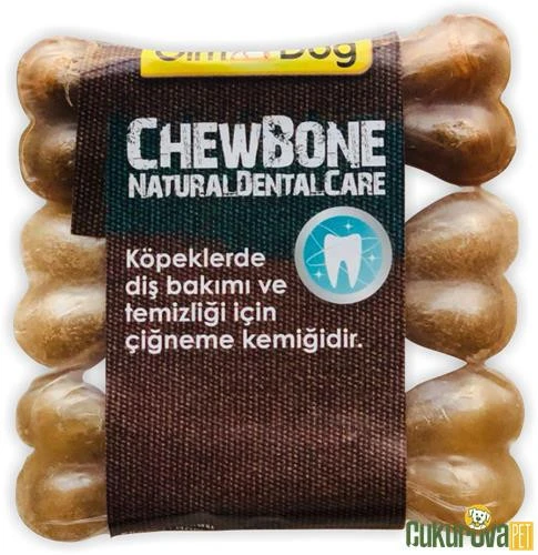 Gimdog Mordimi Press Kemik 3,5'' - 9 cm - 3'lü Natürel Kemik 60 gr