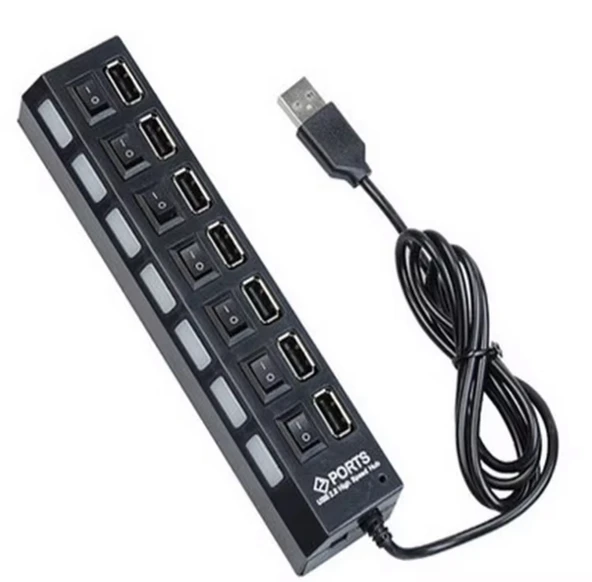 7 Port Usb 2.0 Swith Çoklayıcı Çoğaltıcı - 4