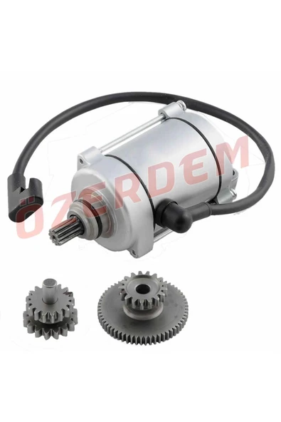 Cg 200-250 Marş Motoru Ve Dişlisi Set