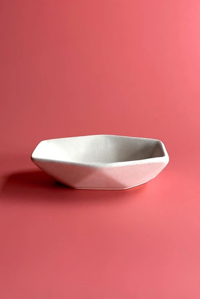 Altıgen Çerezlik - Seramik Bisküvi (Ham Ürün) ürün görseli