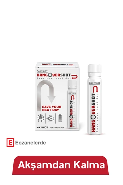 Akşamdan Kalma, Hangover Shot Bitkisel Destek, Save Your Next Day