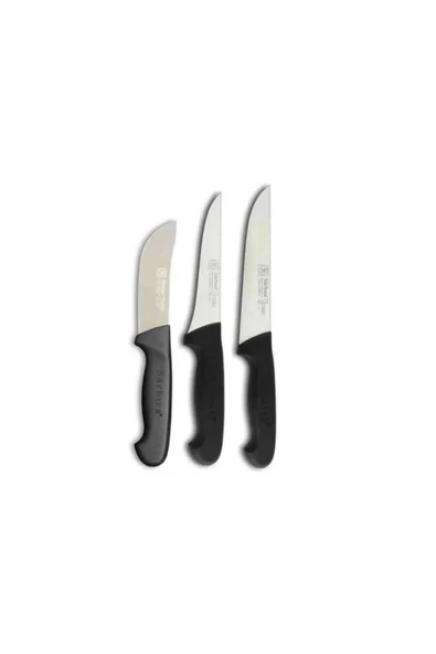 Sürbısa Sürmene Kurban Bıçak Seti 3 lü Kesme Sıyırma Soyma ürün görseli