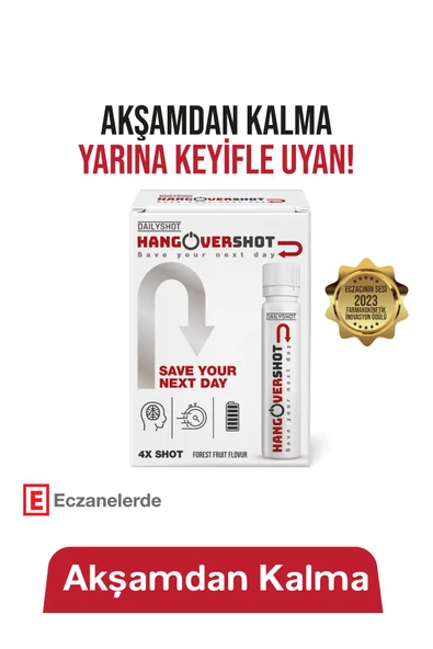 Akşamdan Kalma, Hangover Shot Bitkisel Destek, Save Your Next Day - 6